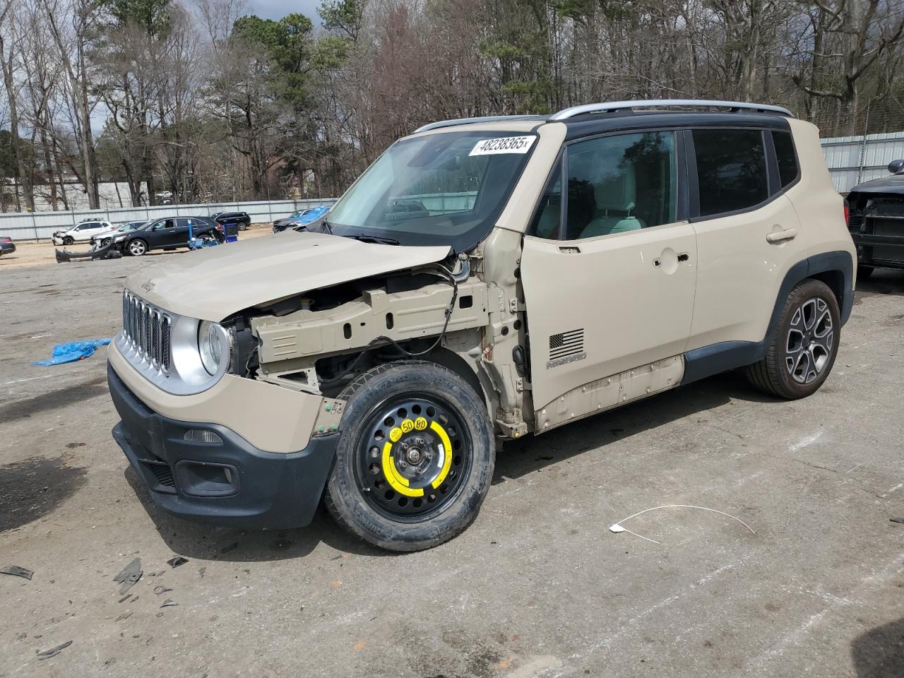 2015 Jeep Renegade Limited VIN: ZACCJADT8FPB78309 Lot: 48238365