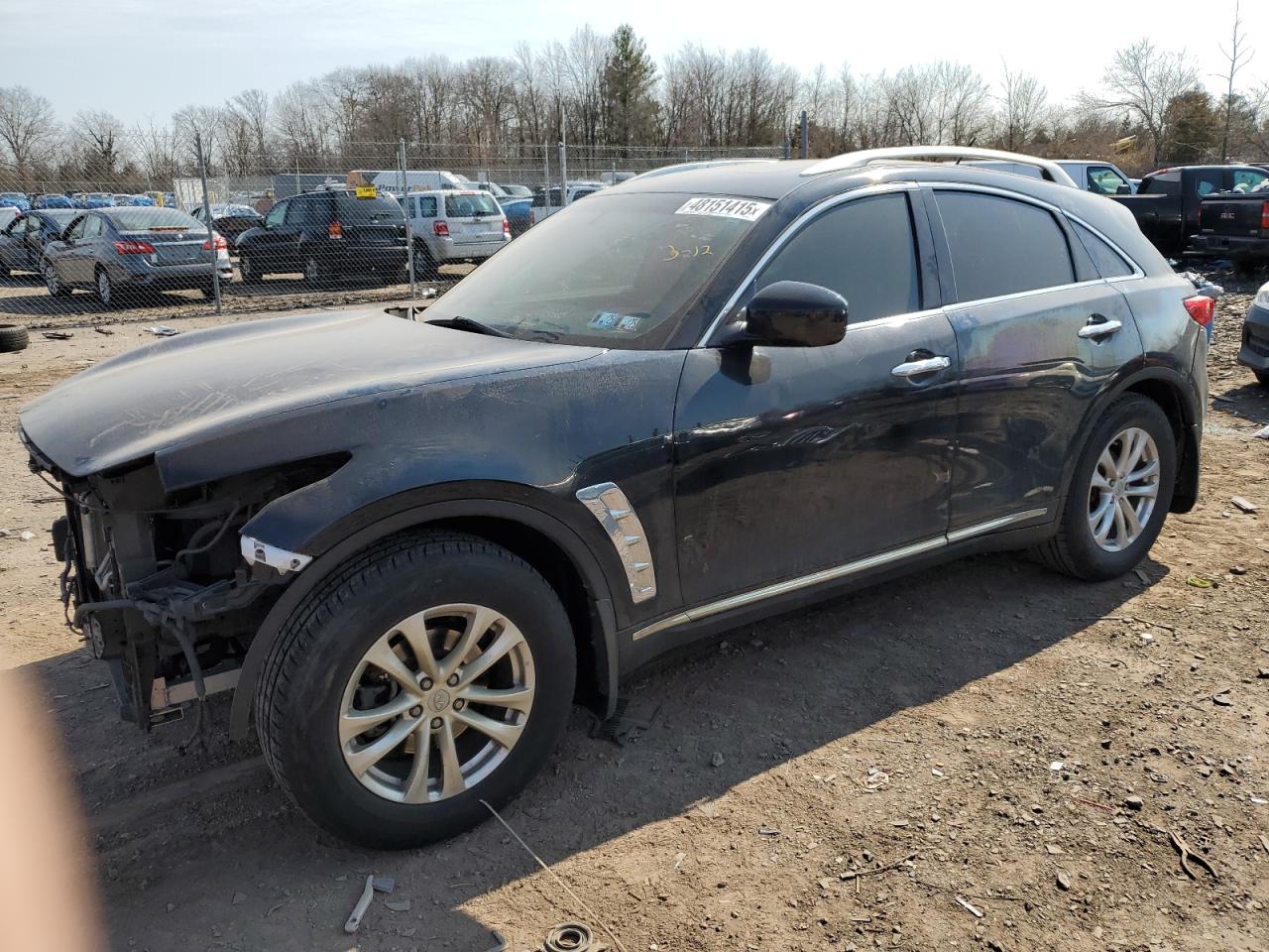 2015 Infiniti Qx70 VIN: JN8CS1MW6FM483415 Lot: 48151415