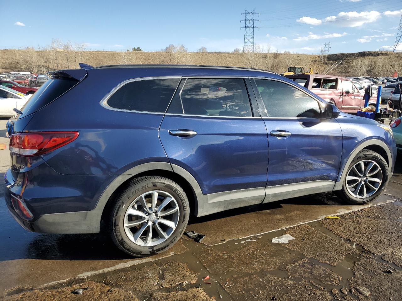 2017 Hyundai Santa Fe Se VIN: KM8SM4HF3HU205860 Lot: 48802885