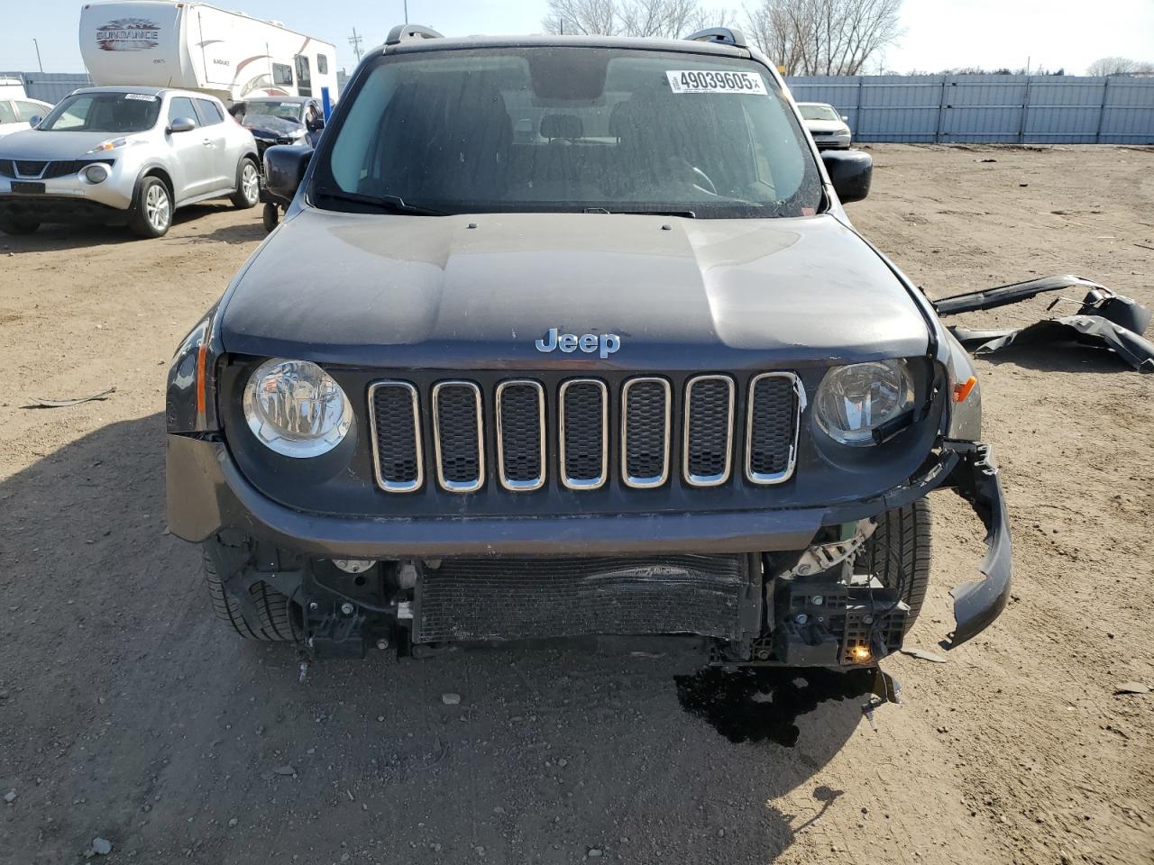 2017 Jeep Renegade Latitude VIN: ZACCJABBXHPE80665 Lot: 49039605