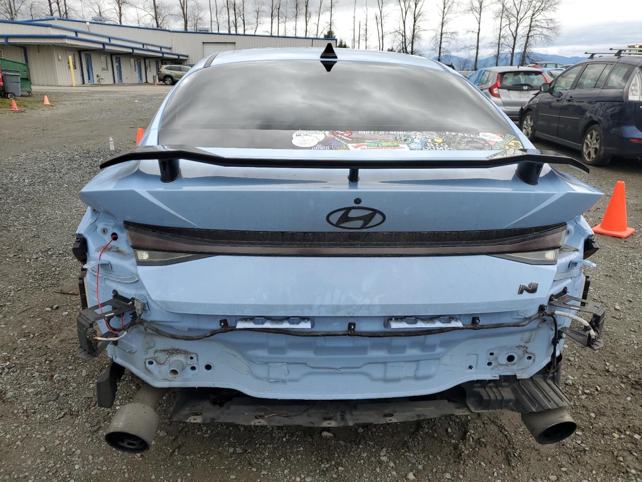 2022 Hyundai Elantra N VIN: KMHLW4AKXNU001543 Lot: 47820945