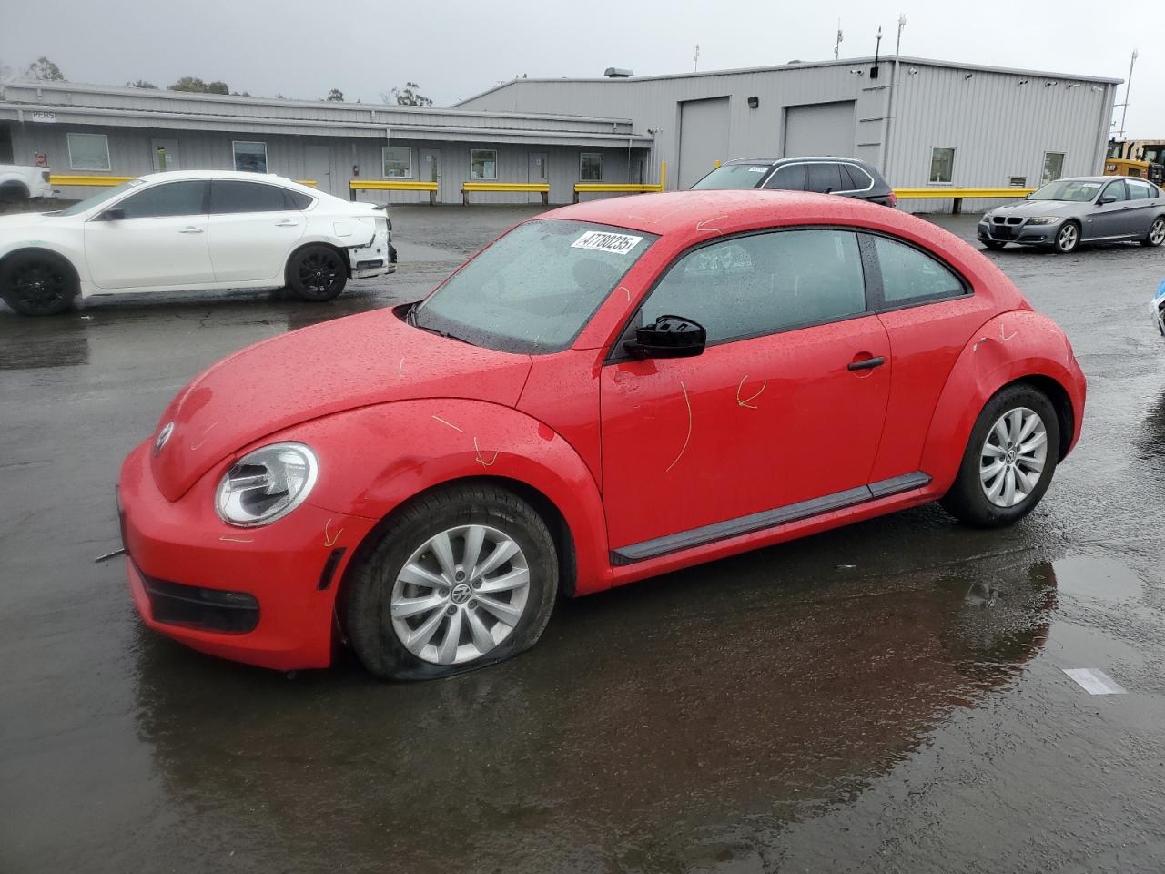 2014 Volkswagen Beetle VIN: 3VWFP7AT6EM606606 Lot: 47780235