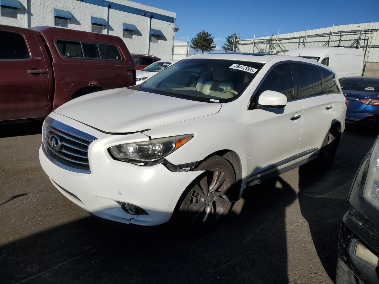 2013 Infiniti Jx35 VIN: 5N1AL0MMXDC303117 Lot: 46412065