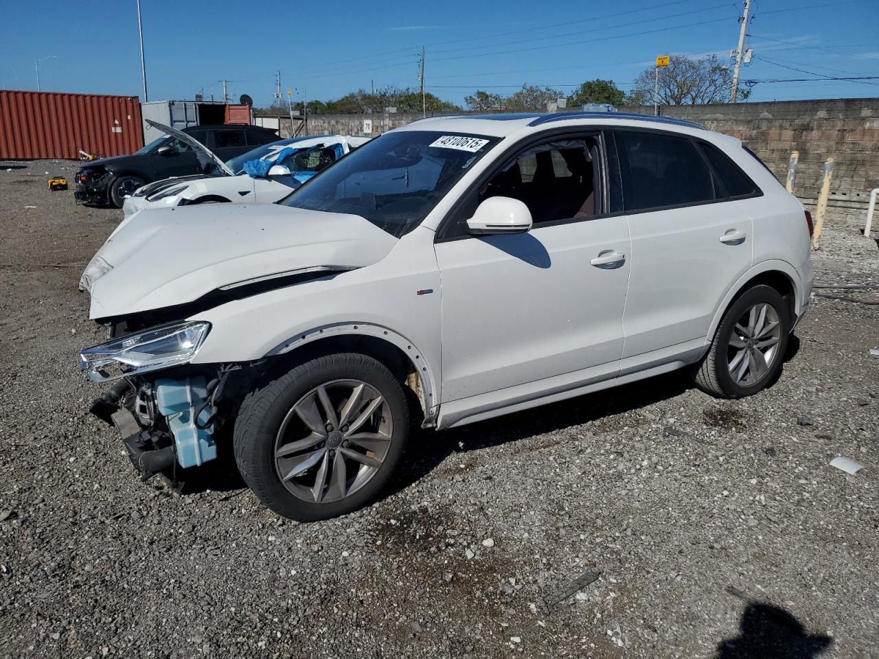 2018 Audi Q3 VIN: WAA1BCCFS5JR02000 Lot: 48100615