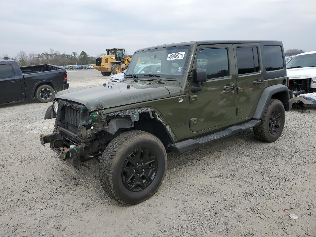 1C4BJWDG8FL639461 2015 Jeep Wrangler Unlimited Sport