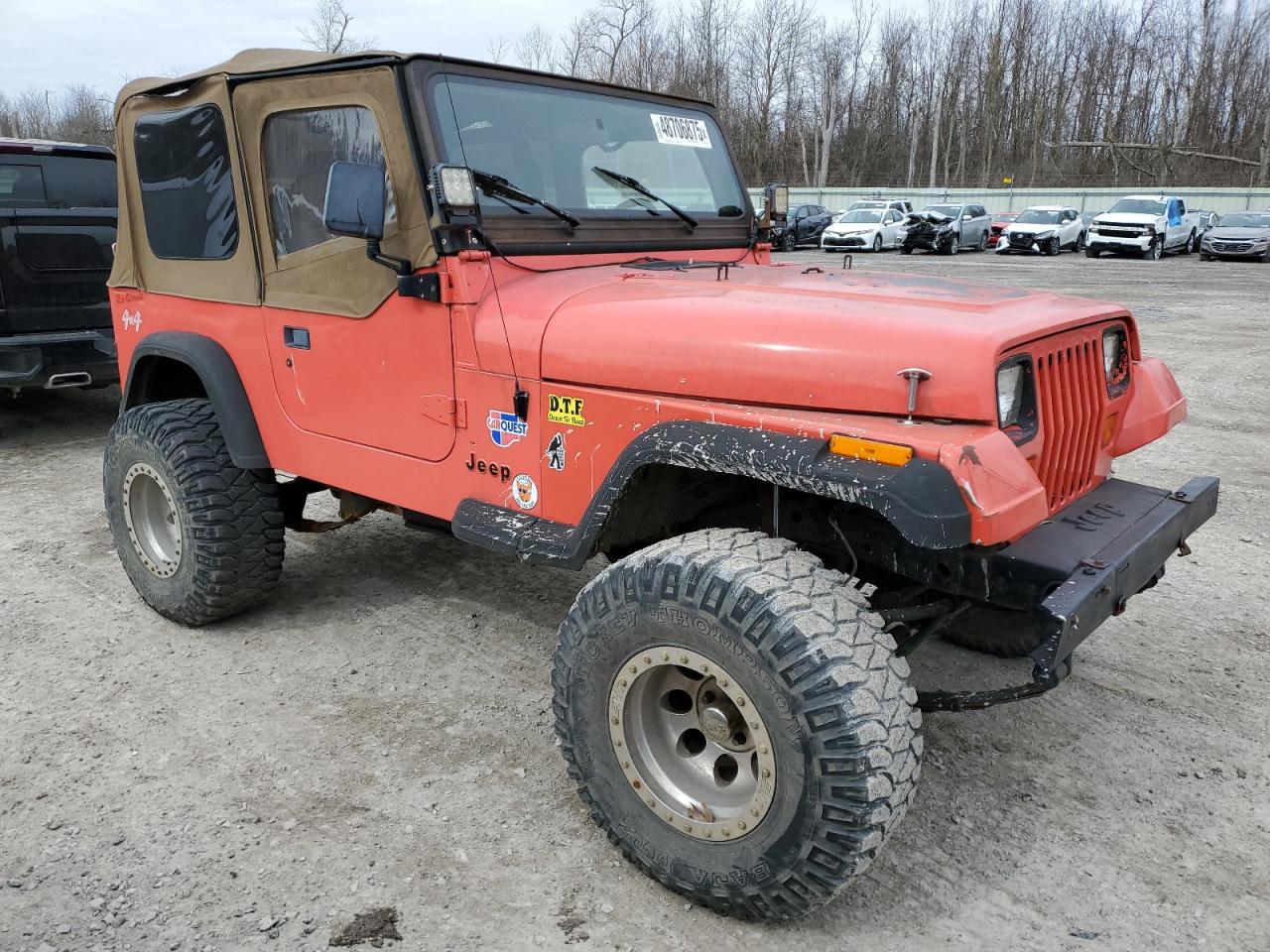 1995 Jeep Wrangler / Yj S VIN: 1J4FY19P5SP233644 Lot: 48706875