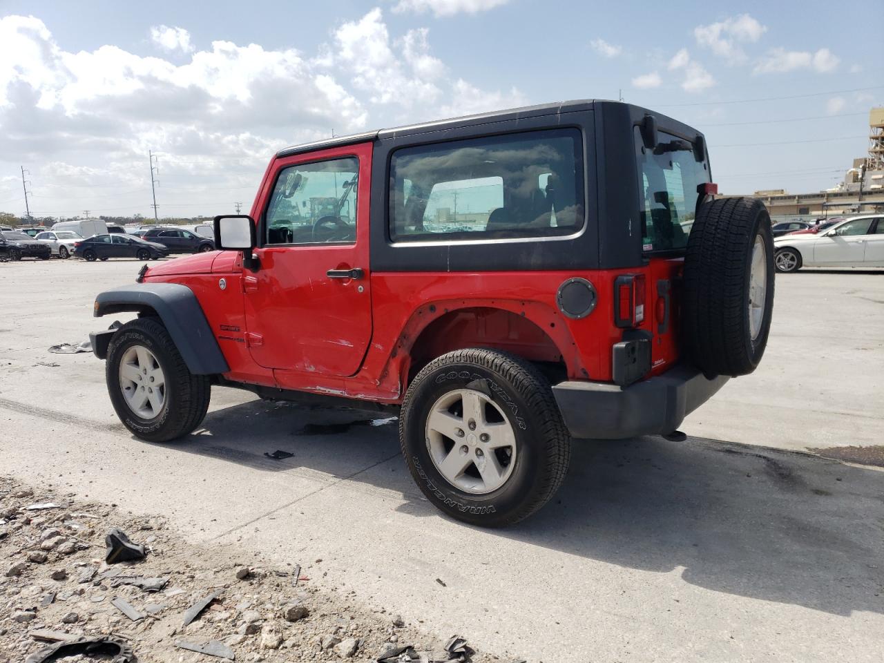 1C4GJWAG2JL922408 2018 Jeep Wrangler Sport