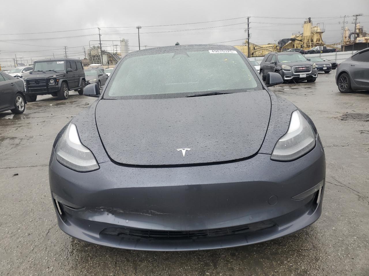 2022 Tesla Model 3 VIN: 5YJ3E1EBXNF206787 Lot: 49070325