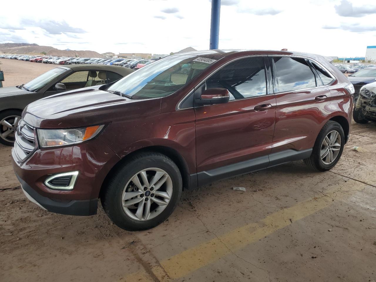 2016 Ford Edge Sel VIN: 2FMPK3J80GBC25053 Lot: 48904005