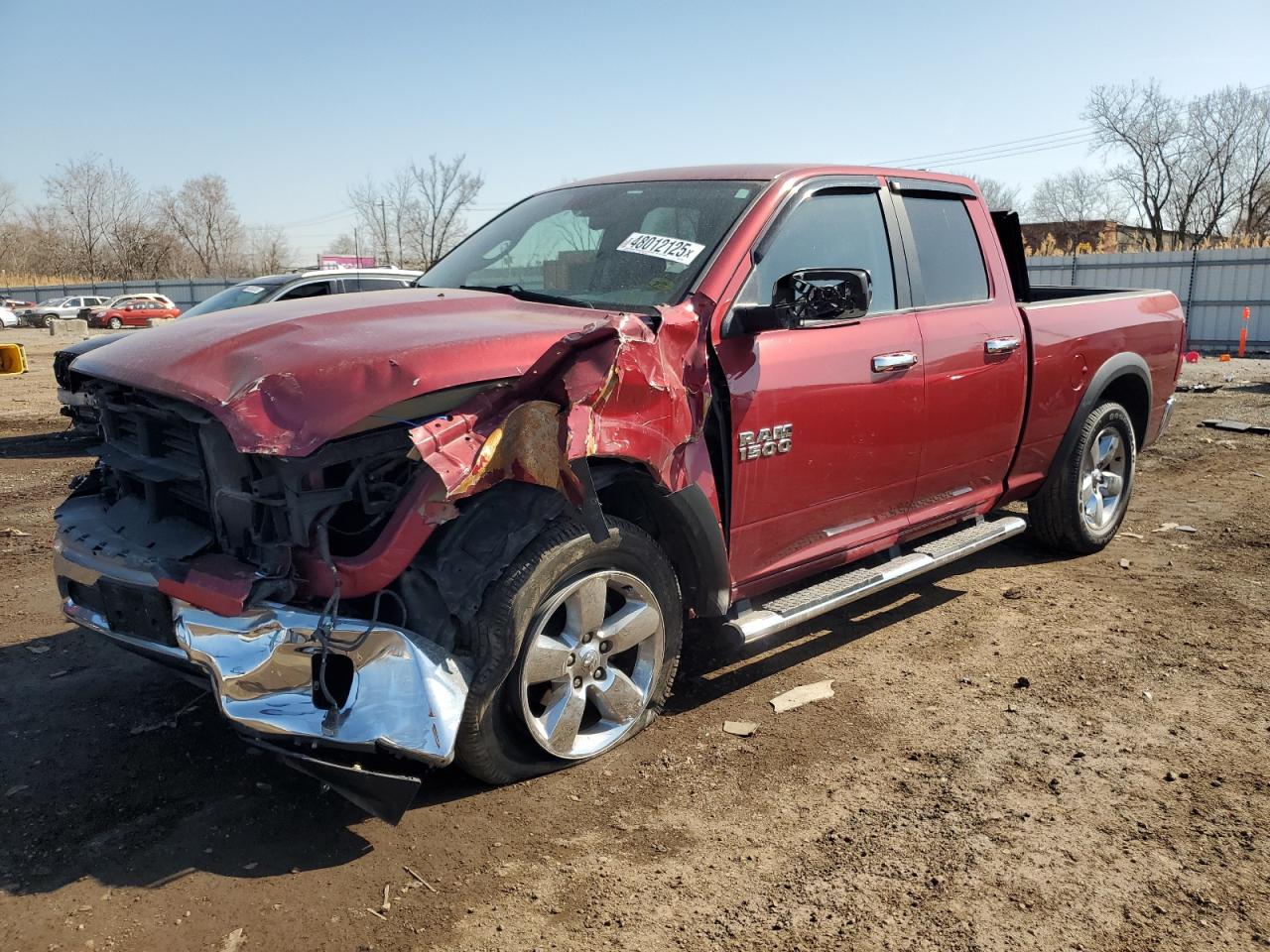 2014 Ram 1500 Slt VIN: 1C6RR7GT9ES273057 Lot: 48012125