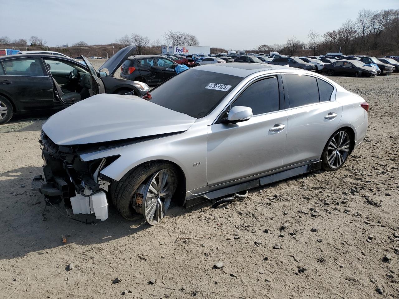 2020 Infiniti Q50 Pure VIN: JN1EV7AP2LM200020 Lot: 47999125