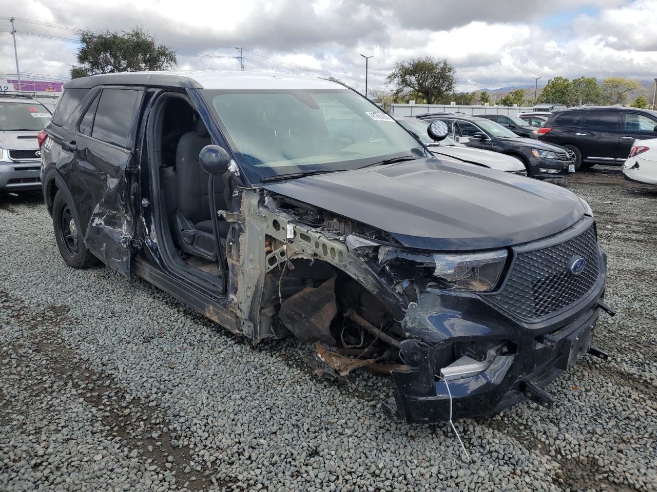 2021 Ford Explorer Police Interceptor VIN: 1FM5K8AW7MNA04682 Lot: 48769265