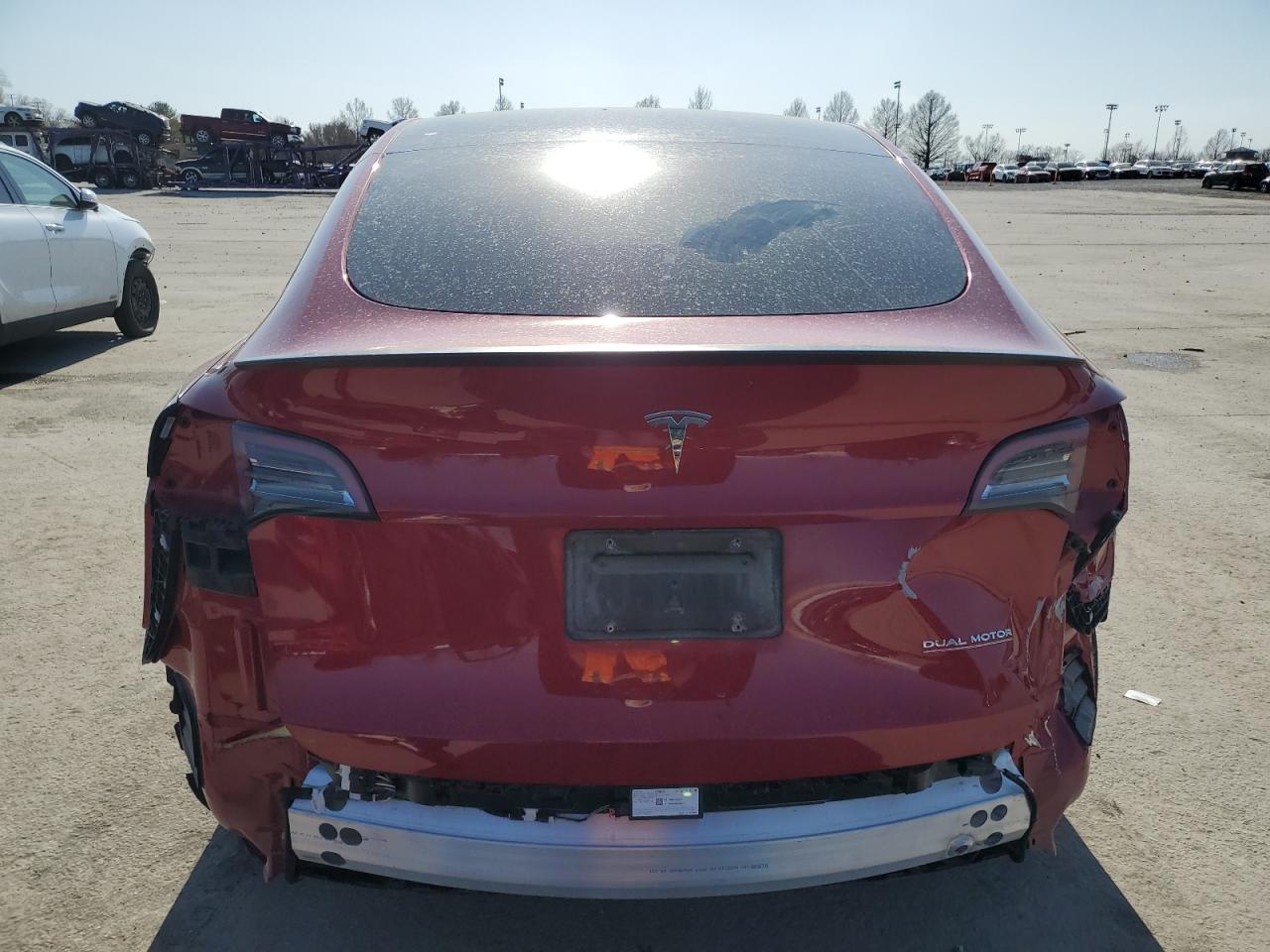 2022 Tesla Model Y VIN: 7SAYGDEFXNF510208 Lot: 48684675