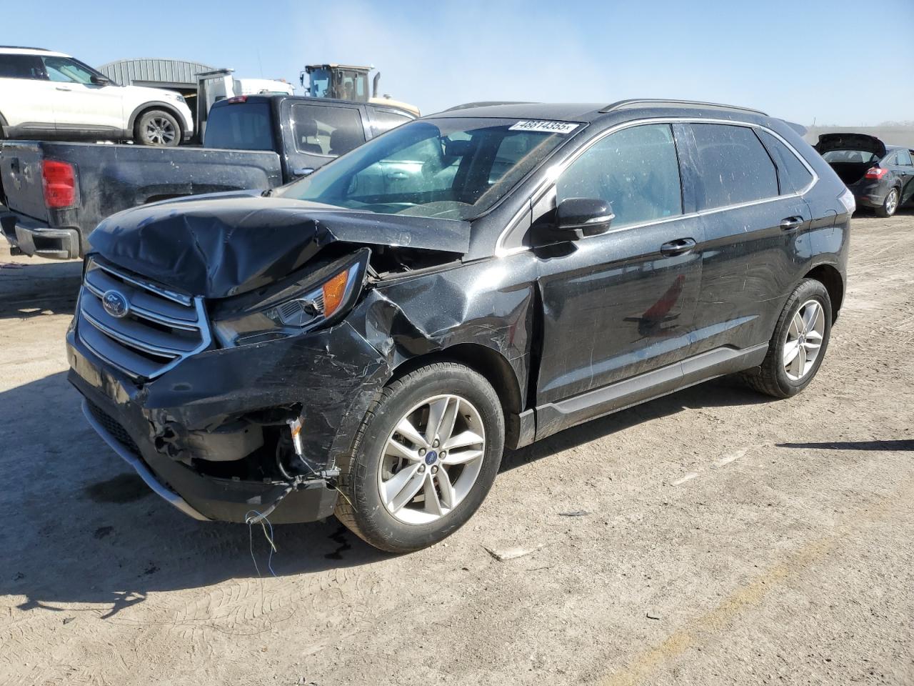 2015 Ford Edge Sel VIN: 2FMTK4J89FBB91827 Lot: 48814355