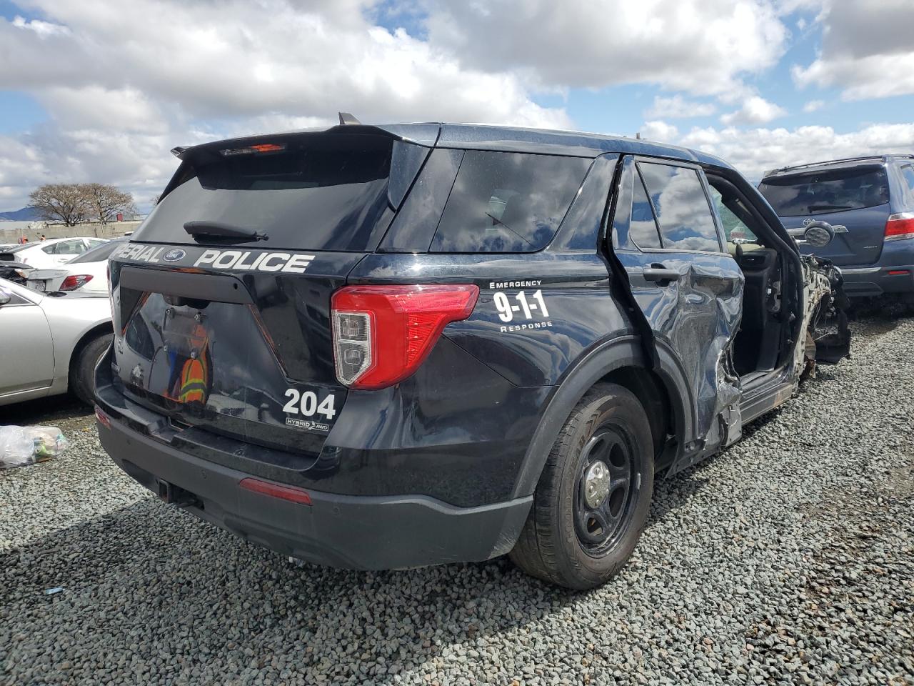 1FM5K8AW7MNA04682 2021 Ford Explorer Police Interceptor