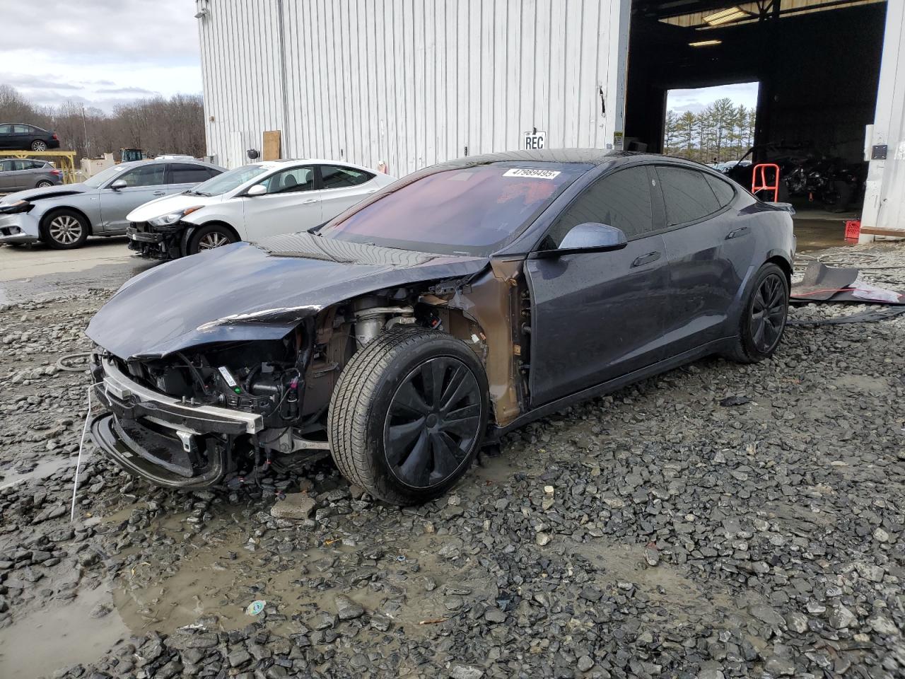 2022 Tesla Model S VIN: 5YJSA1E51NF471406 Lot: 47989495