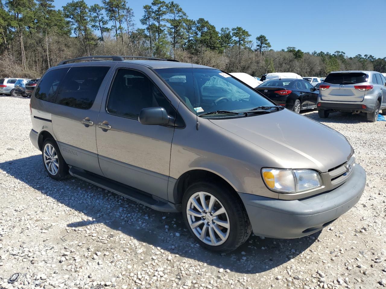 1999 Toyota Sienna Le VIN: 4T3ZF13C0XU166381 Lot: 48538505