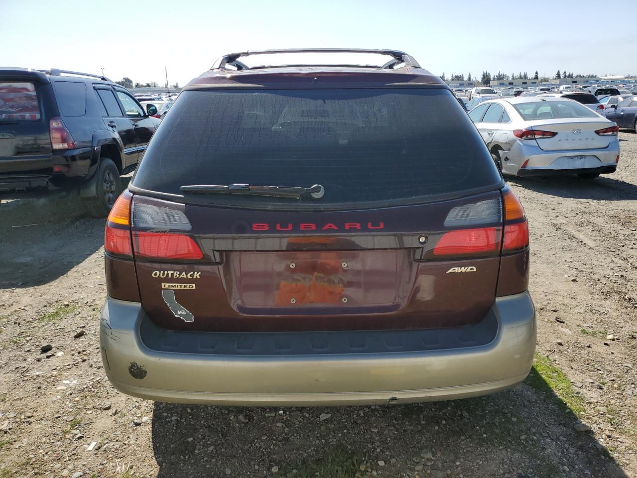 2001 Subaru Legacy Outback Limited VIN: 4S3BH686617678600 Lot: 47592095