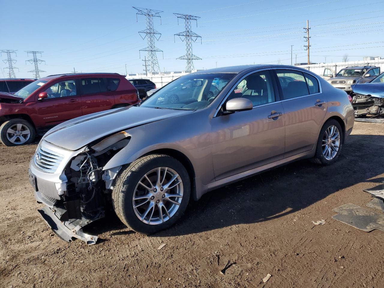 2008 Infiniti G35 VIN: JNKBV61F08M280019 Lot: 47669195