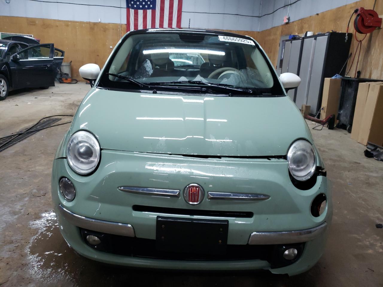 2015 Fiat 500 Lounge VIN: 3C3CFFCR8FT550040 Lot: 48665925