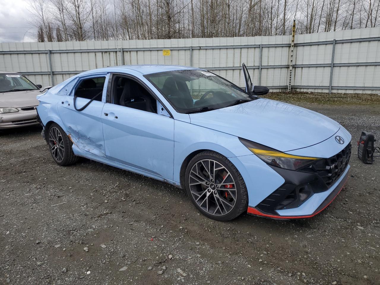 2022 Hyundai Elantra N VIN: KMHLW4AKXNU001543 Lot: 47820945