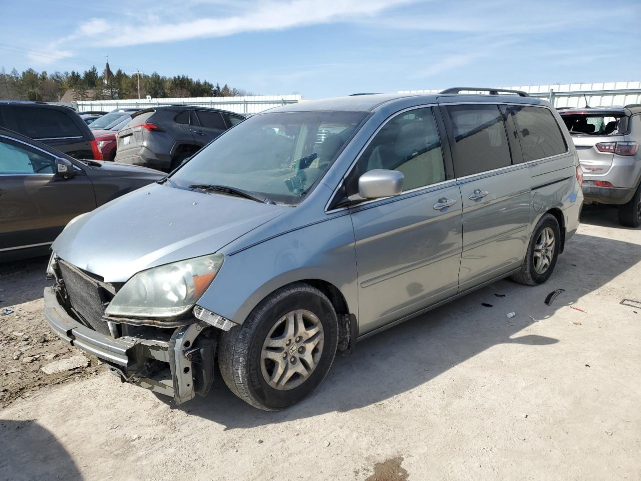 2006 Honda Odyssey Ex VIN: 5FNRL38446B037490 Lot: 48480785