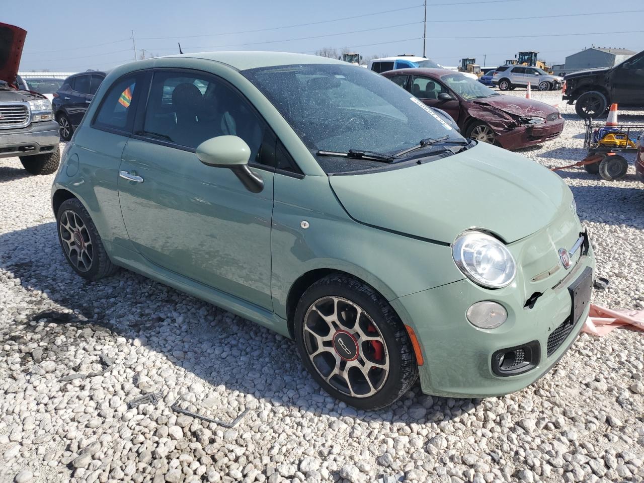 2015 Fiat 500 Sport VIN: 3C3CFFBR3FT579835 Lot: 48778805