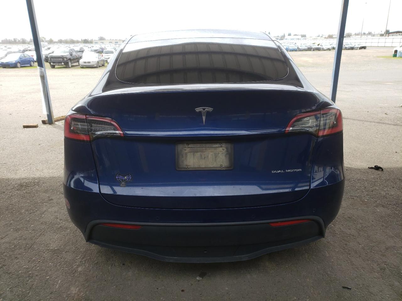 2021 Tesla Model Y VIN: 5YJYGDEE0MF096777 Lot: 49005925