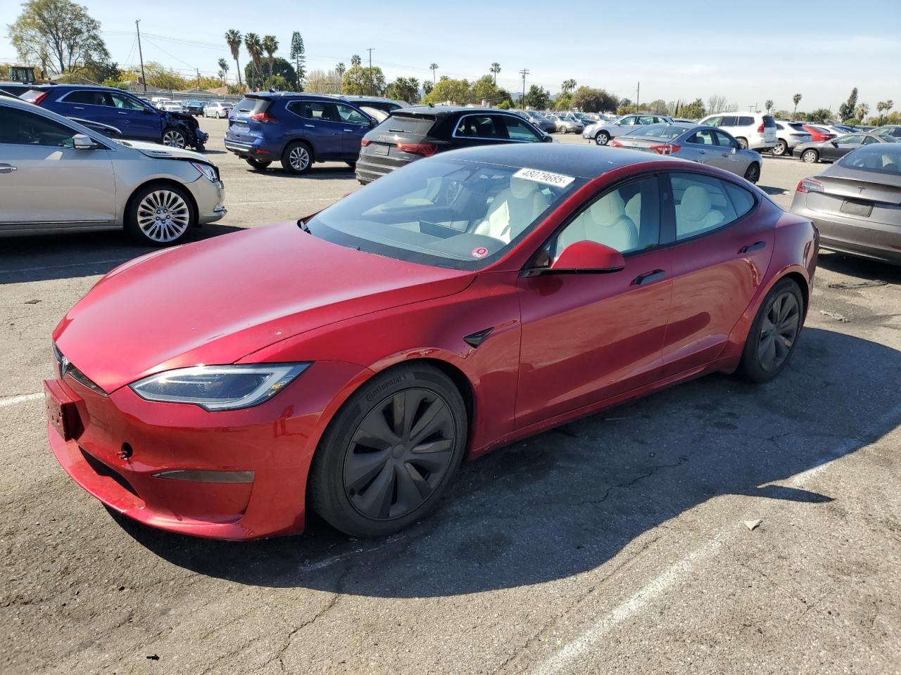 2023 Tesla Model S VIN: 5YJSA1E53PF525324 Lot: 48079685