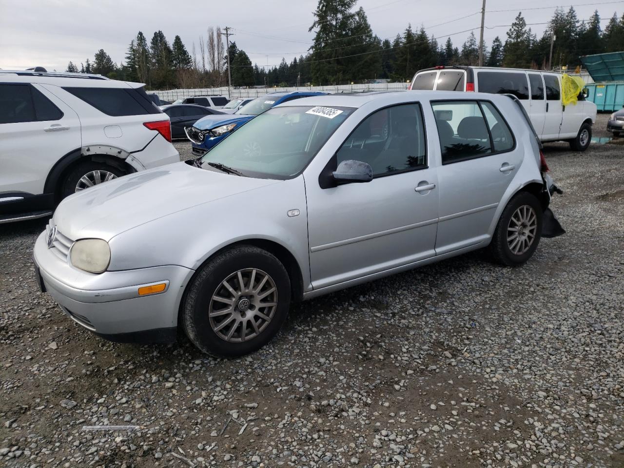 2003 Volkswagen Golf Gls VIN: 9BWGK61J834015612 Lot: 48084365