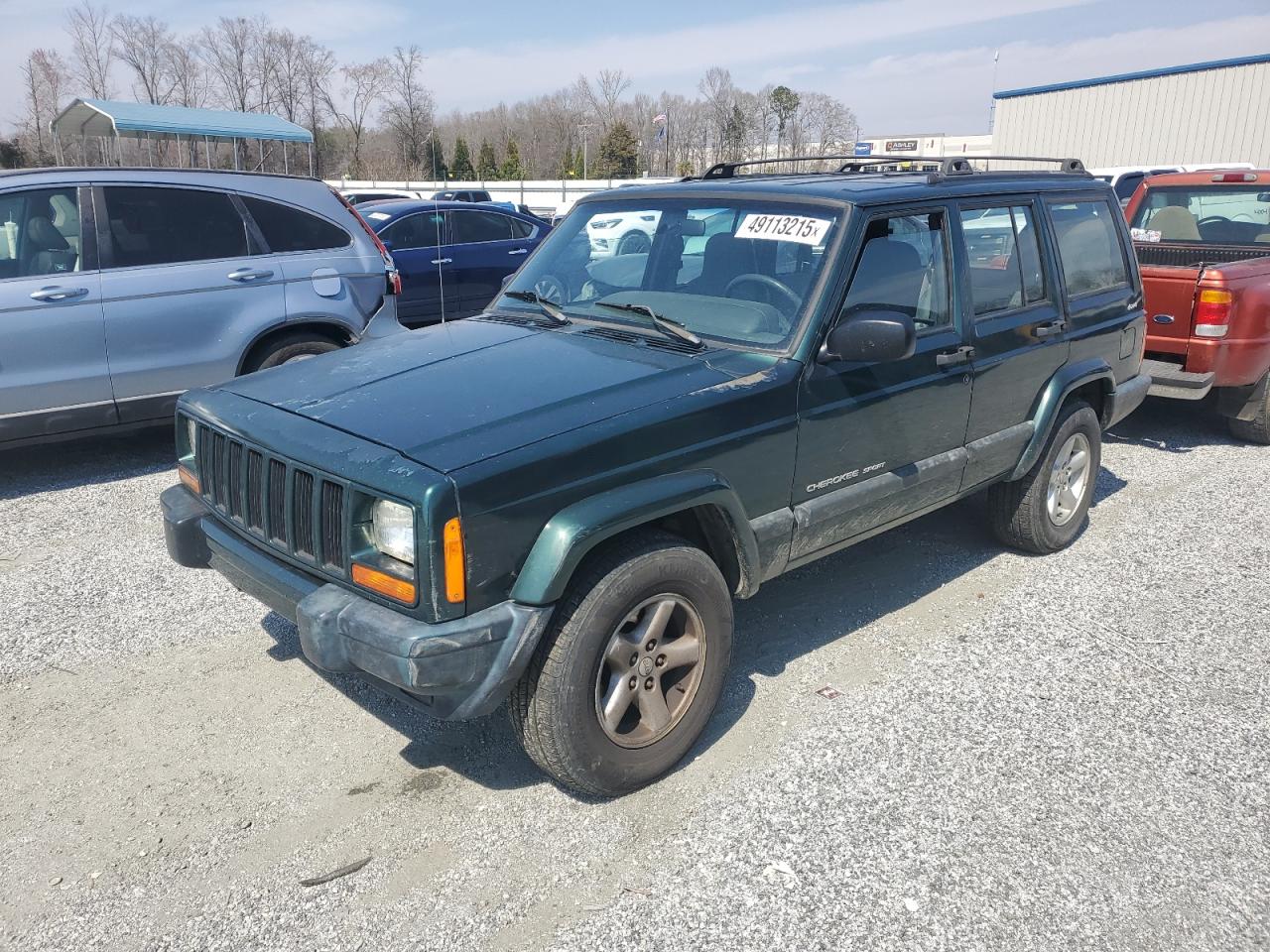 1J4FF48S71L574658 2001 Jeep Cherokee Sport