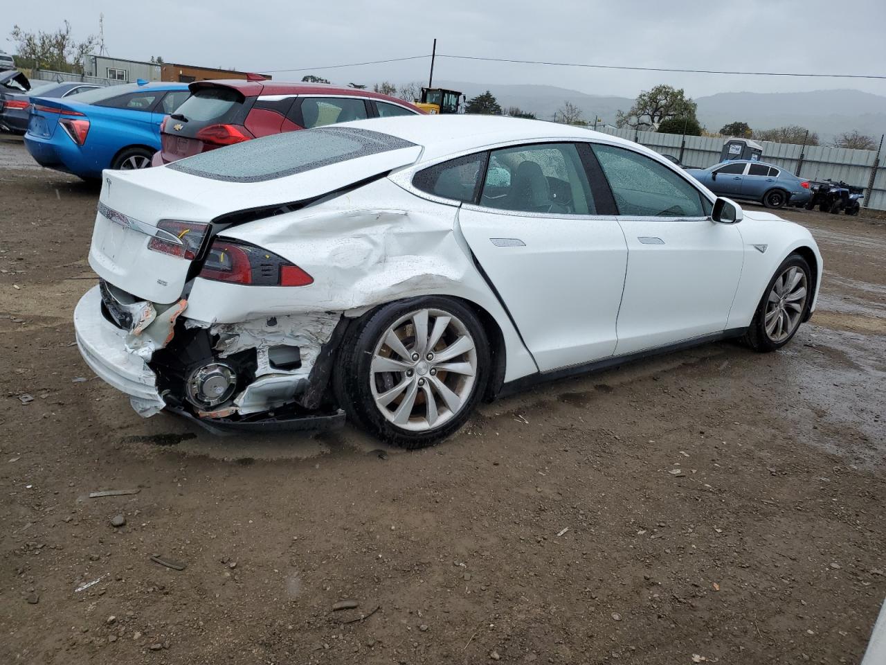 2014 Tesla Model S VIN: 5YJSA1H19EFP48568 Lot: 48917655