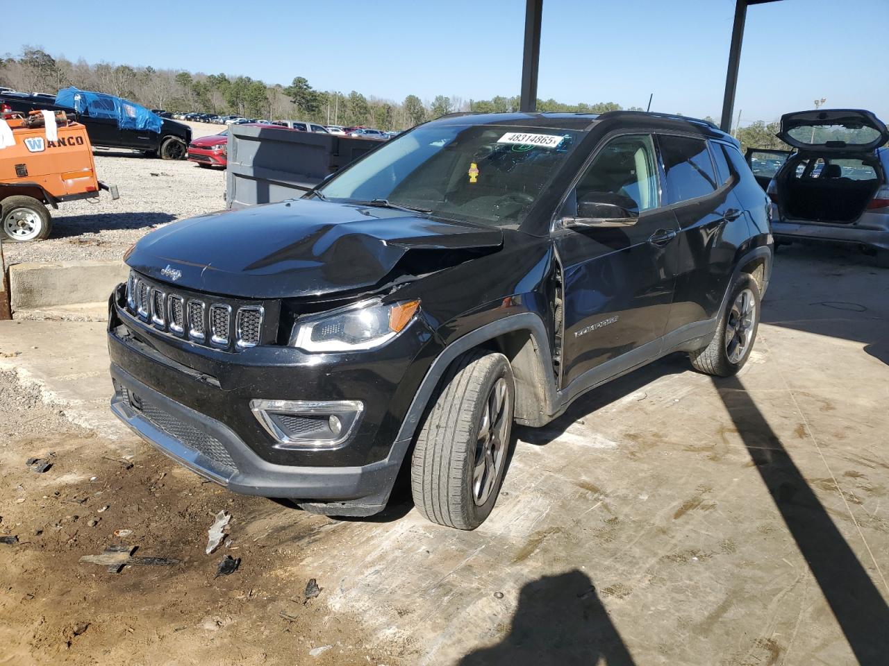 2018 Jeep Compass Limited VIN: 3C4NJDCB6JT341186 Lot: 48314865