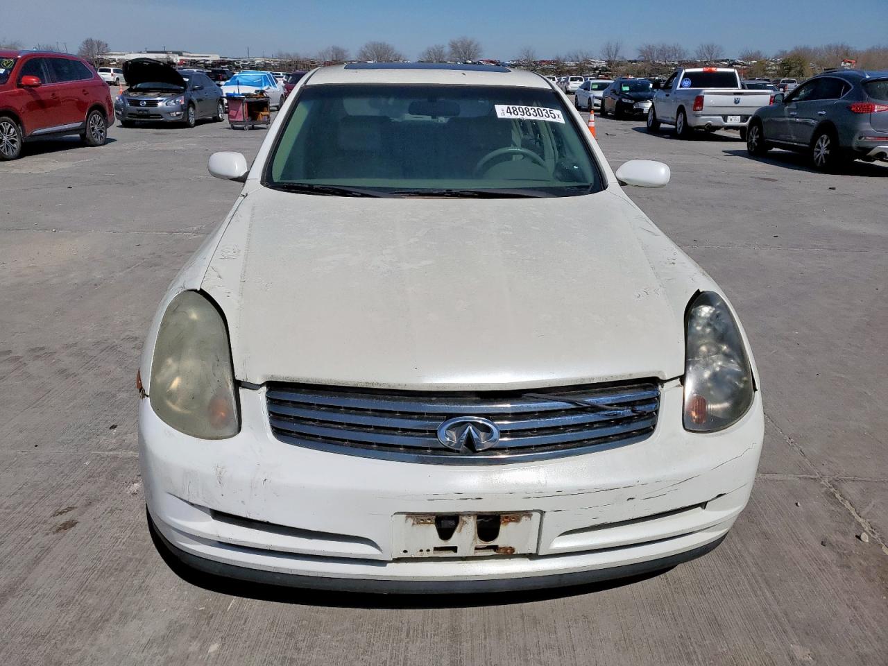 2003 Infiniti G35 VIN: JNKCV51E63M301650 Lot: 48983035