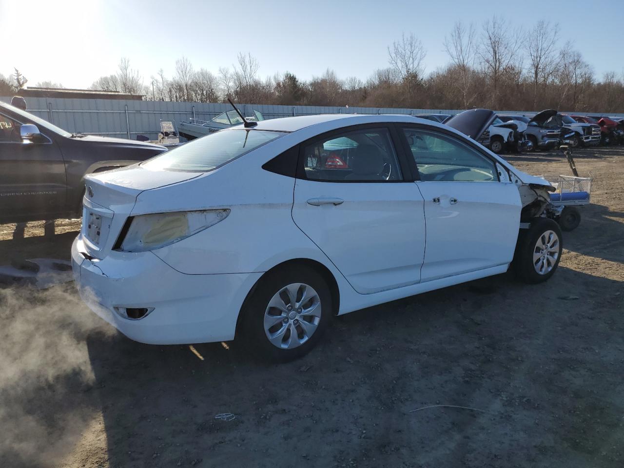 2017 Hyundai Accent Se VIN: KMHCT4AE4HU334019 Lot: 47865825