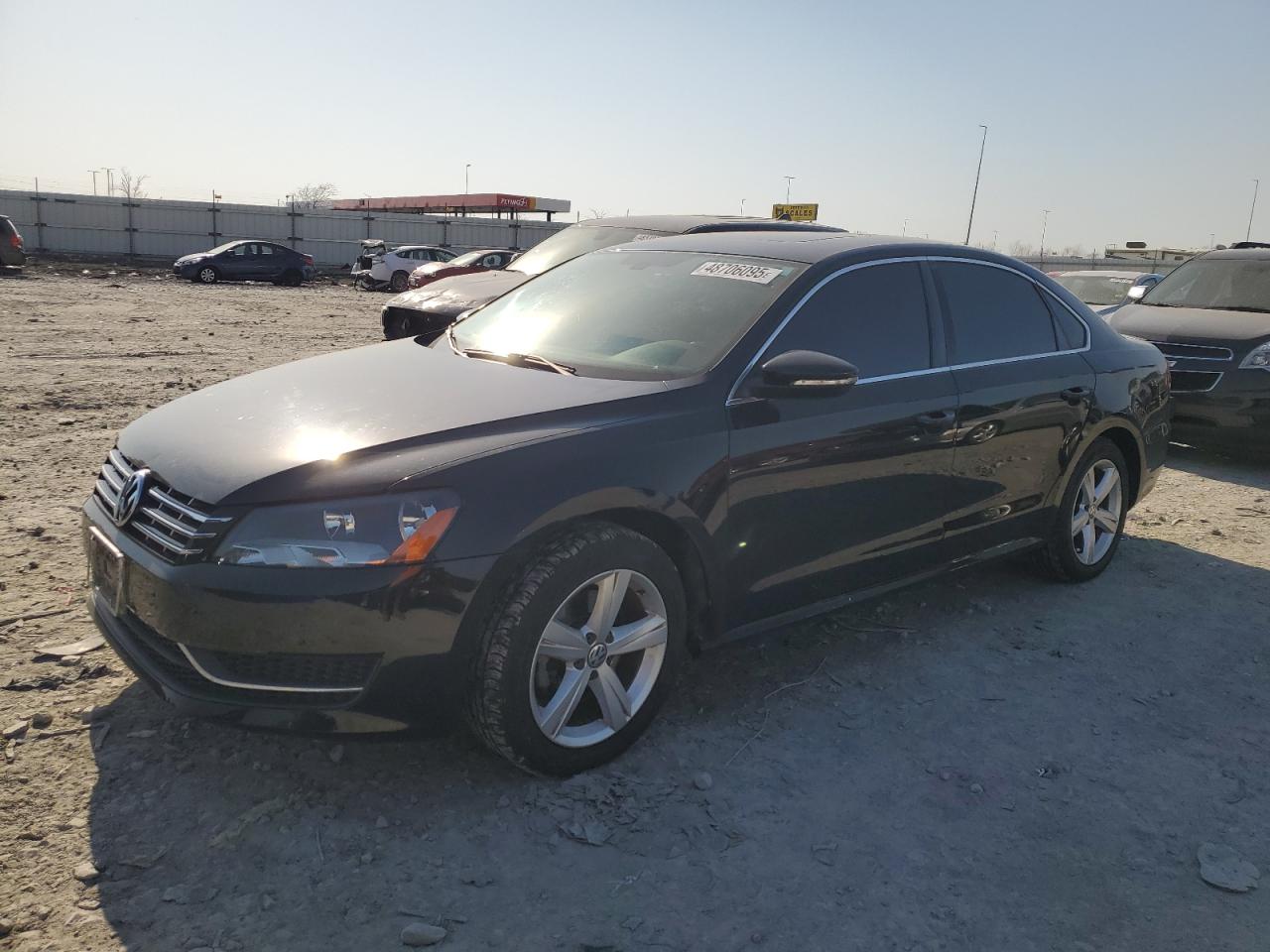 2012 Volkswagen Passat Se VIN: 1VWBN7A33CC090126 Lot: 48706095