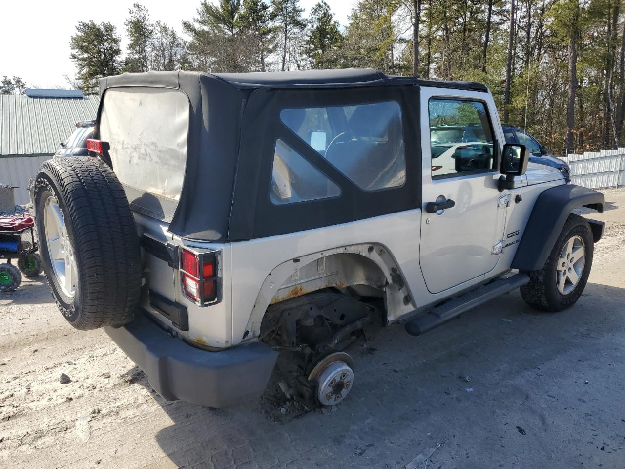 2010 Jeep Wrangler Sport VIN: 1J4AA2D14AL104971 Lot: 48124875