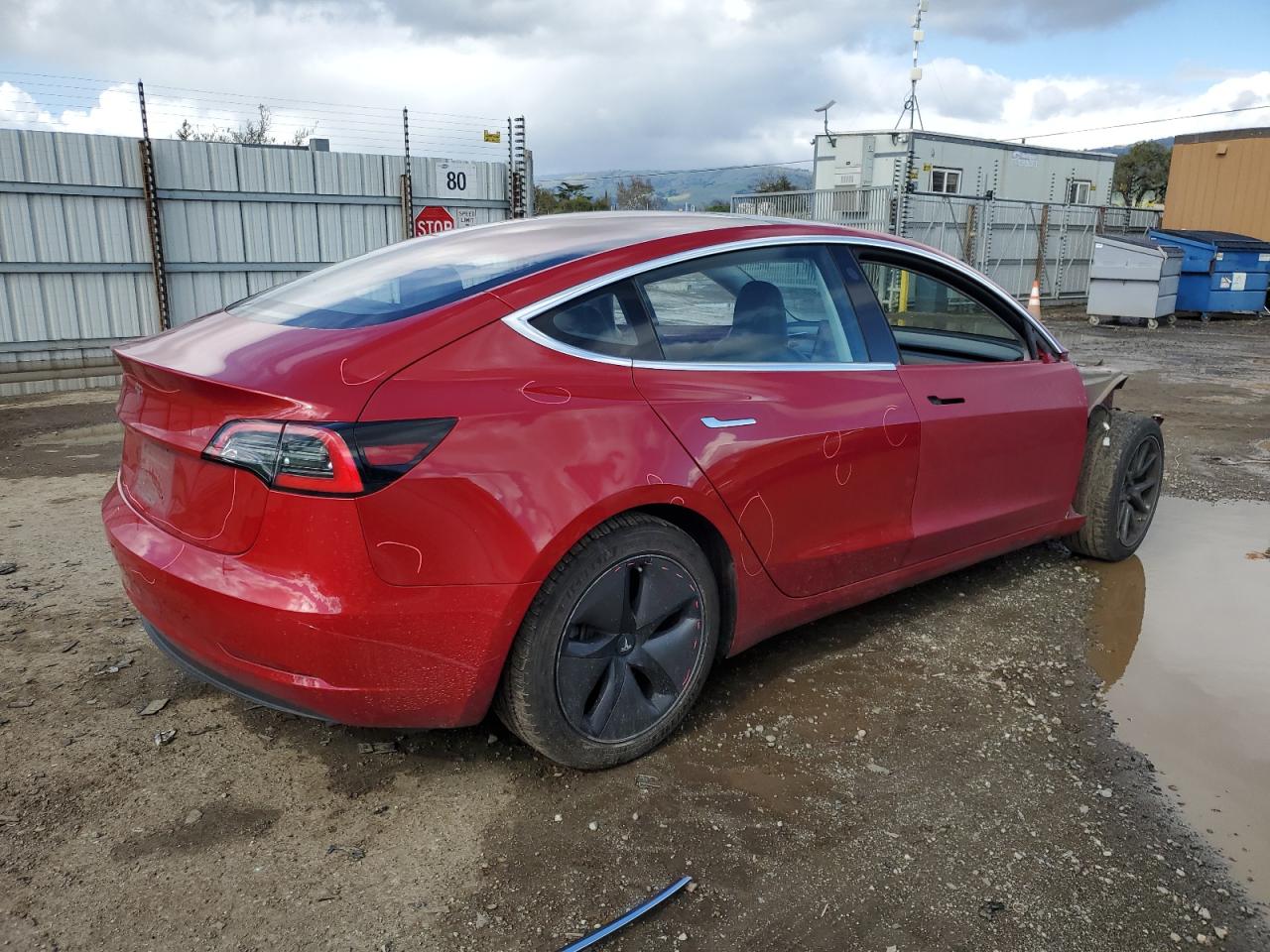 5YJ3E1EA1JF040838 2018 Tesla Model 3