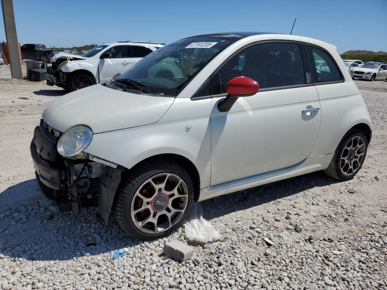 2013 Fiat 500 Sport VIN: 3C3CFFBRXDT752909 Lot: 47741205