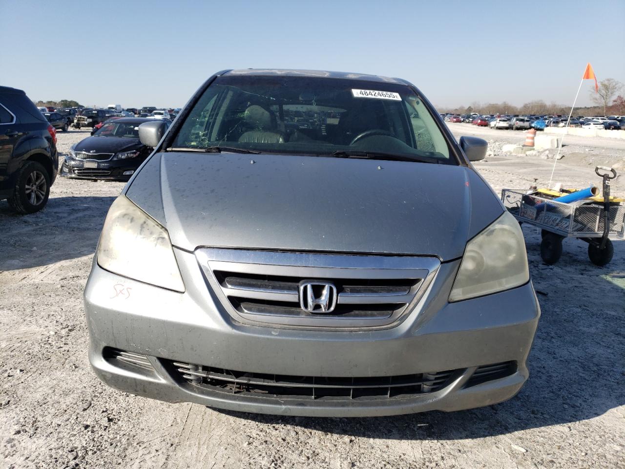 2007 Honda Odyssey Exl VIN: 5FNRL386X7B055236 Lot: 48424655