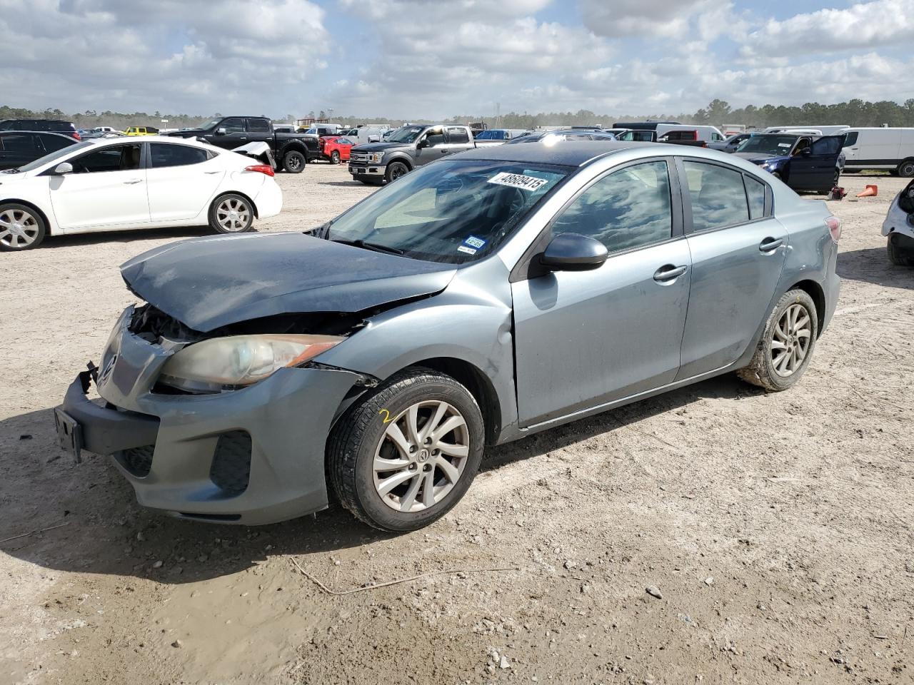 2012 Mazda 3 I VIN: JM1BL1V88C1650889 Lot: 48609415