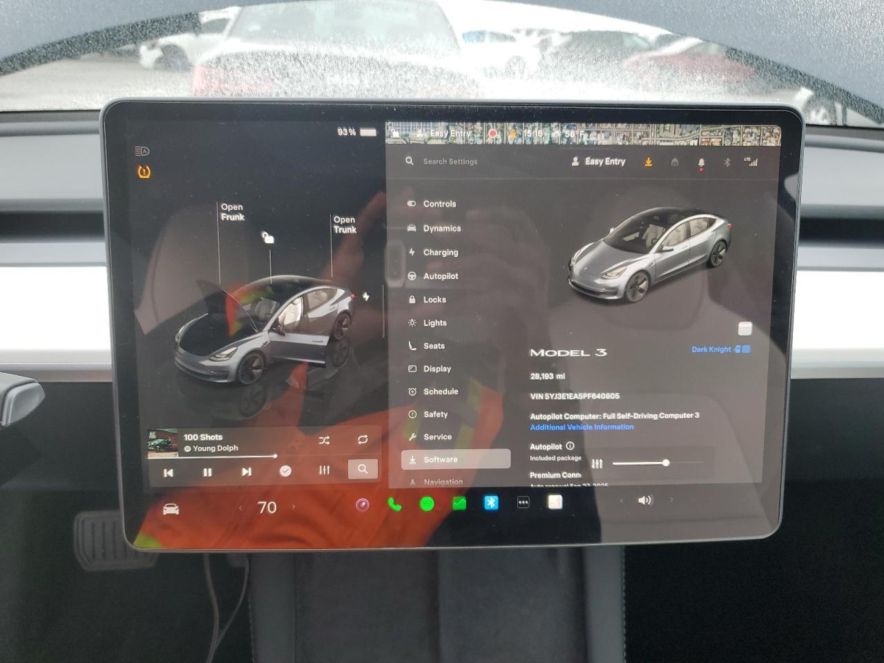 5YJ3E1EA5PF640805 2023 Tesla Model 3