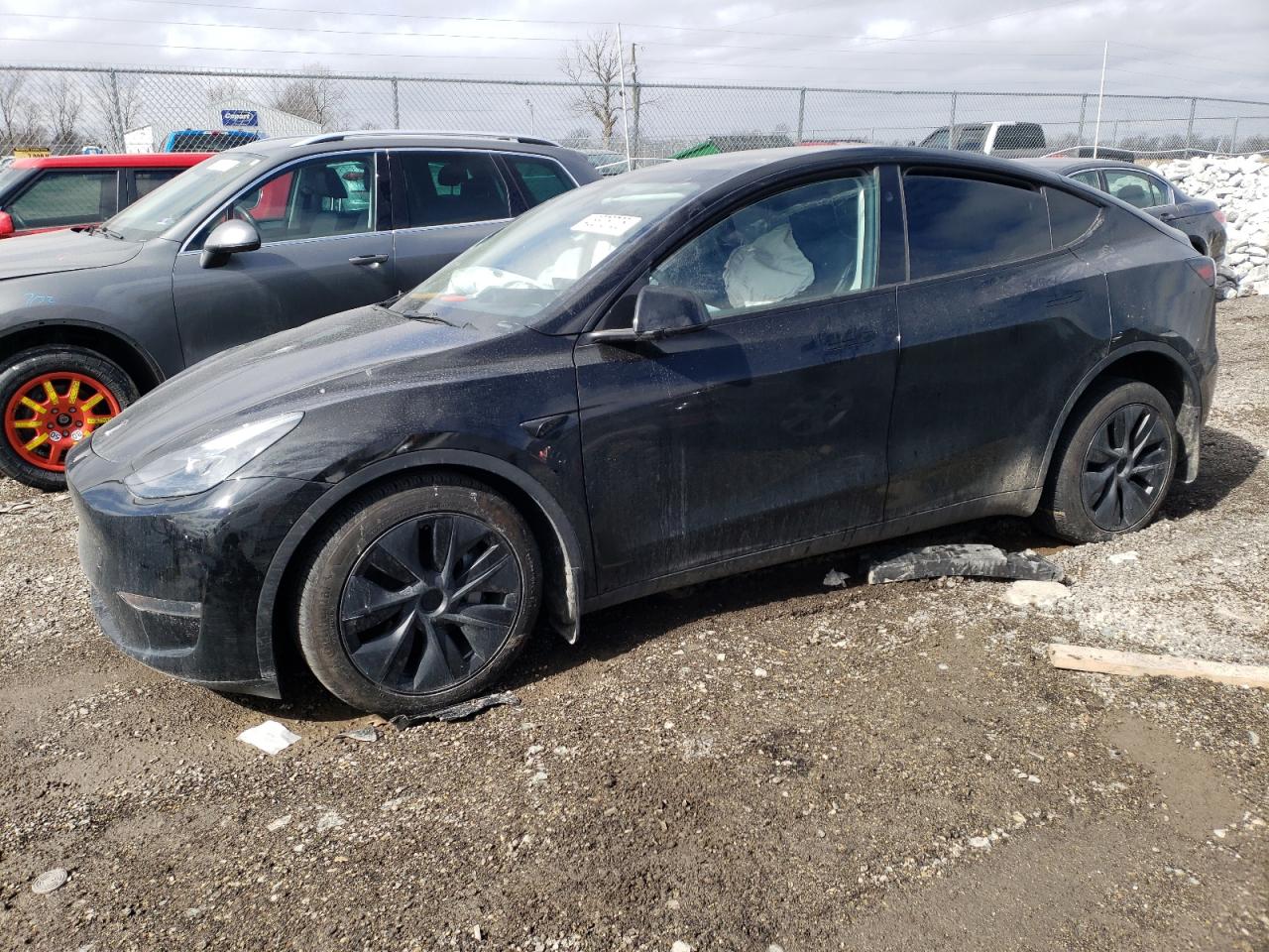 2024 Tesla Model Y VIN: 7SAYGDEE9RF183281 Lot: 46875725