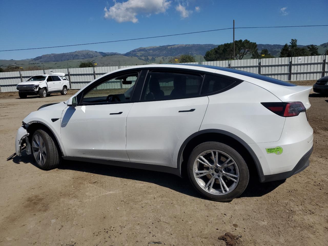 2021 Tesla Model Y VIN: 5YJYGDEEXMF274095 Lot: 48434945