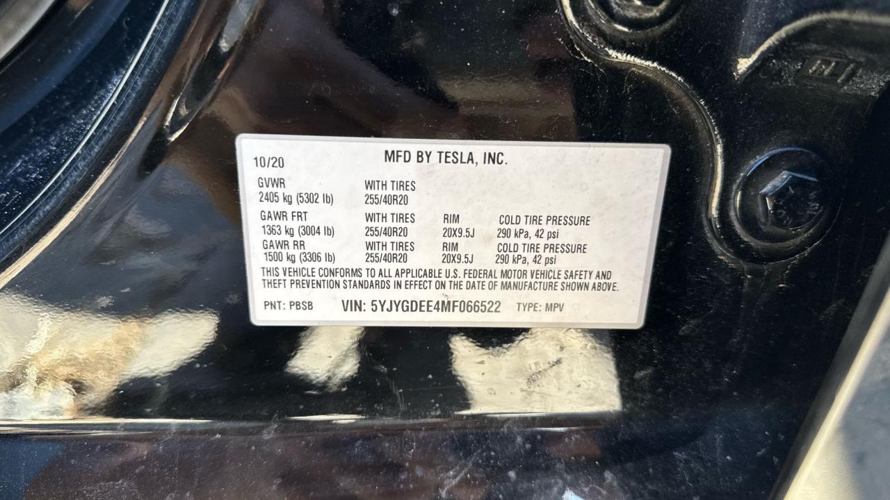 2021 Tesla Model Y VIN: 5YJYGDEE4MF066522 Lot: 49187125