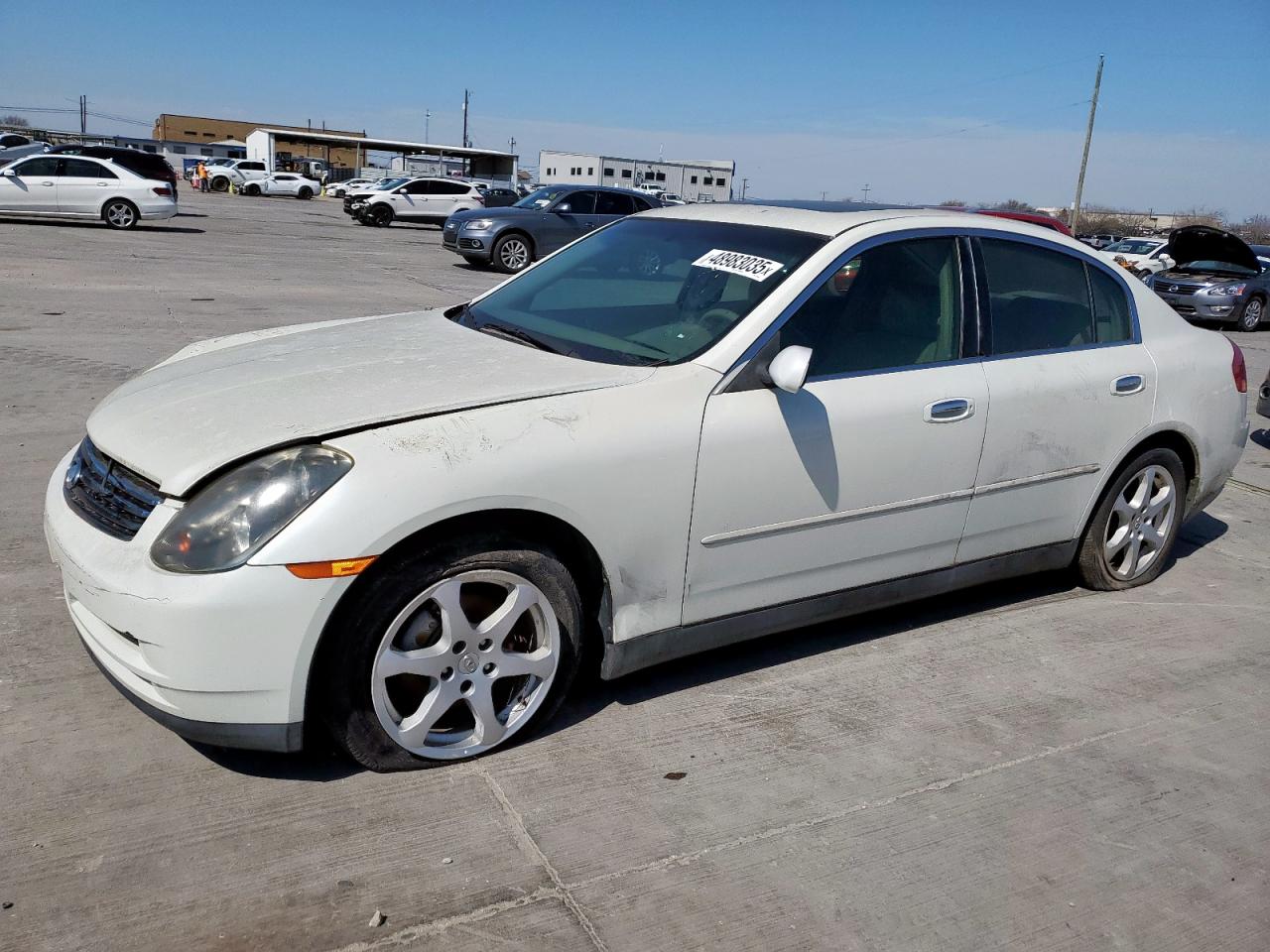 2003 Infiniti G35 VIN: JNKCV51E63M301650 Lot: 48983035