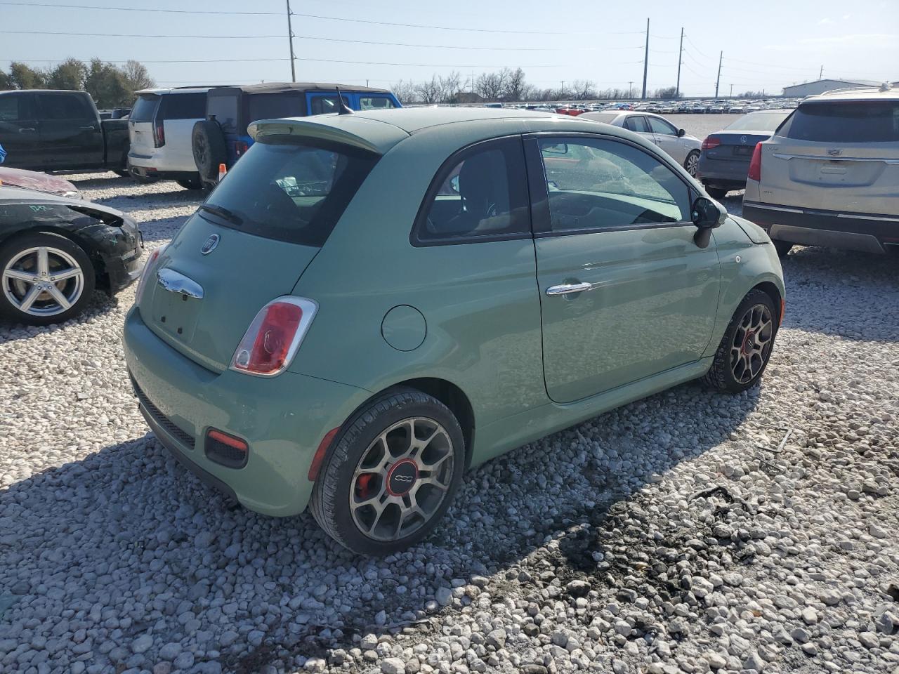 2015 Fiat 500 Sport VIN: 3C3CFFBR3FT579835 Lot: 48778805