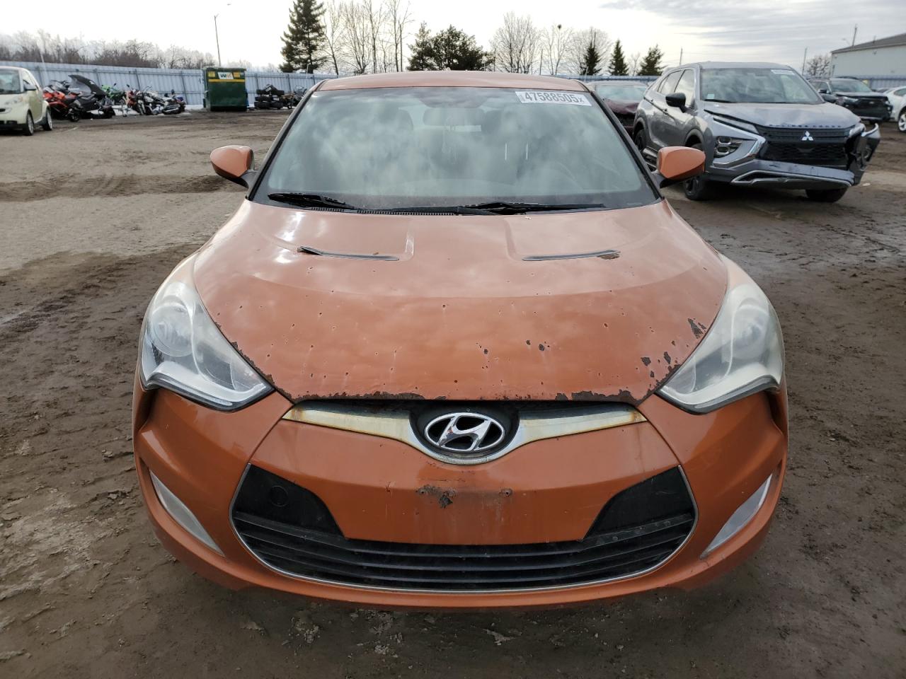 2013 Hyundai Veloster VIN: KMHTC6AD5DU166176 Lot: 47588505