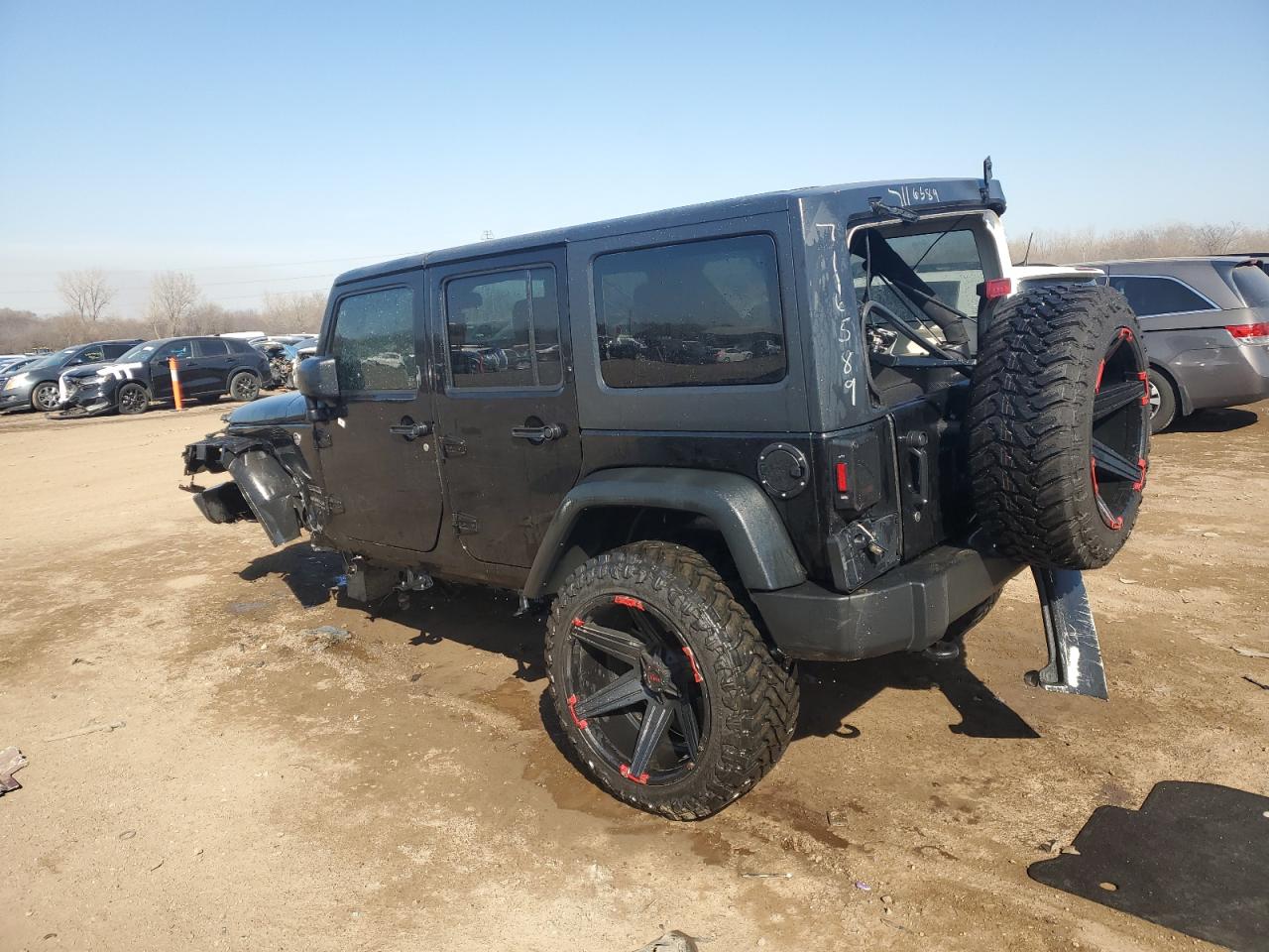 2016 Jeep Wrangler Unlimited Sport VIN: 1C4BJWDG7GL205081 Lot: 48629645