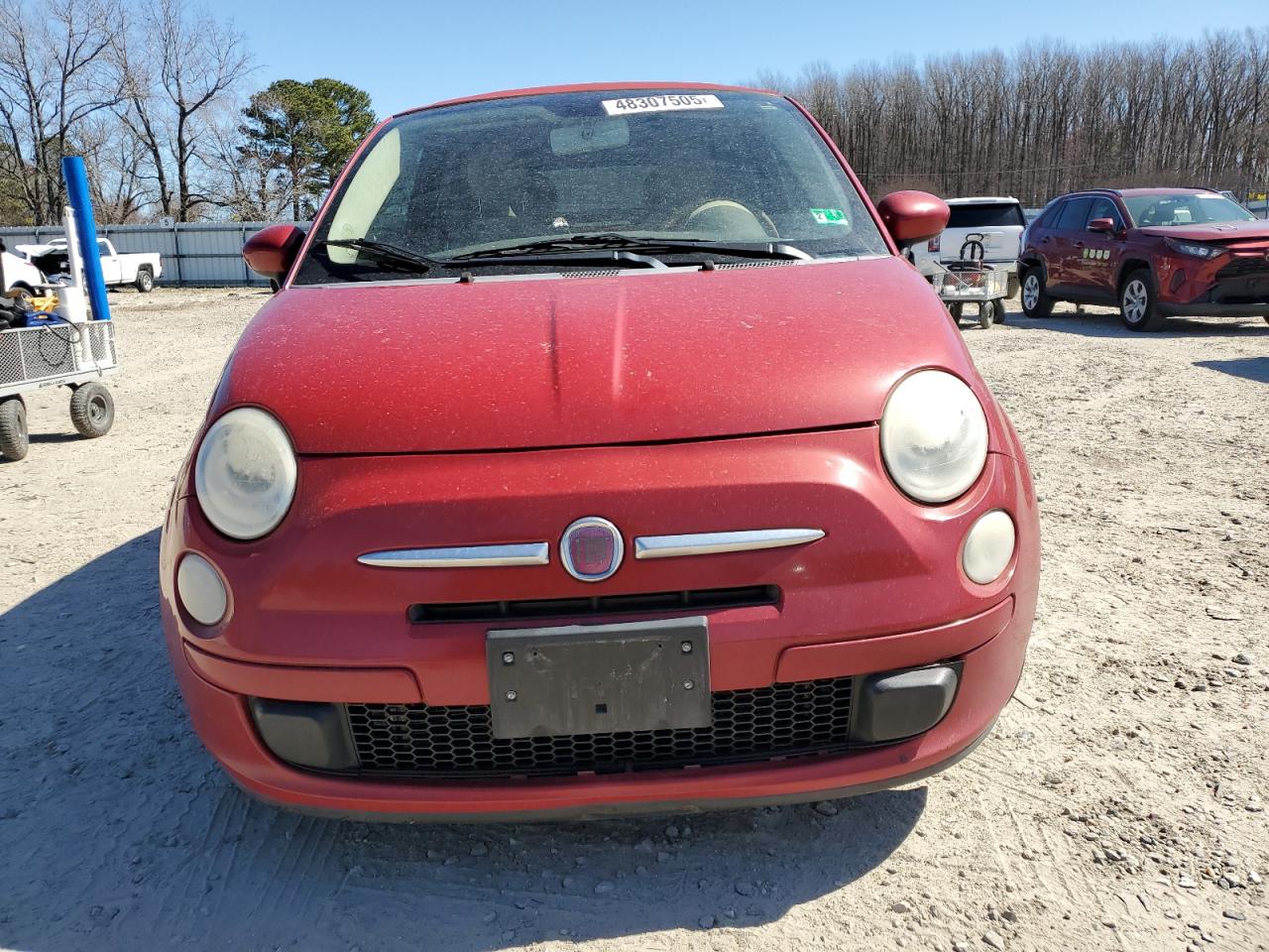 2012 Fiat 500 Pop VIN: 3C3CFFDR9CT381480 Lot: 48307505